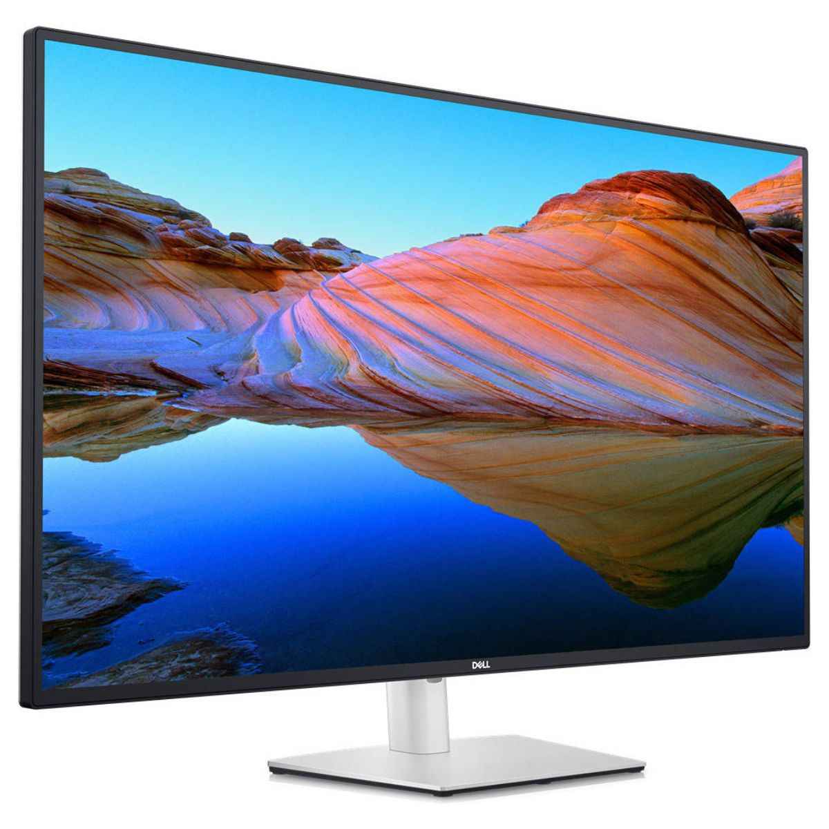 Dell UltraSharp 43" 4K USB-C Hub LCD IPS Monitor, 4K 3840 x 2160 at 60Hz Resolution, 5ms GtG Fast, 1.07B Colors, 2x 8W Speakers, 2x DP / 1.4 2x HDMI 2.1 / 1x USB-CUSB 3.2 Gen 2/USB-C Hub