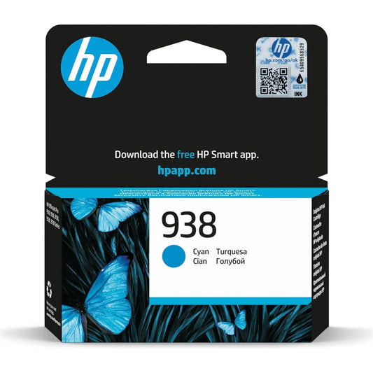 HP 938 Original Ink Cartridge Series – Black, Cyan, Magenta & Yellow | High-Quality Thermal Inkjet Printing
