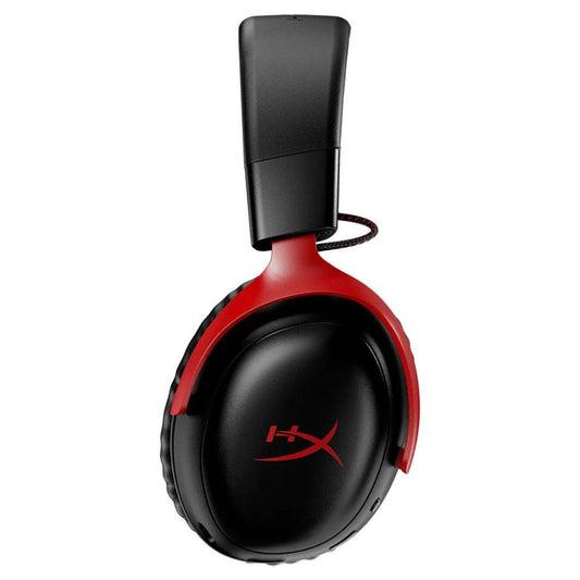 HyperX Cloud III Wireless Gaming Headset | 53mm Dynamic Drivers | 2.4GHz Wireless Connectivity | Detachable Microphone | Black | 77Z46AA
