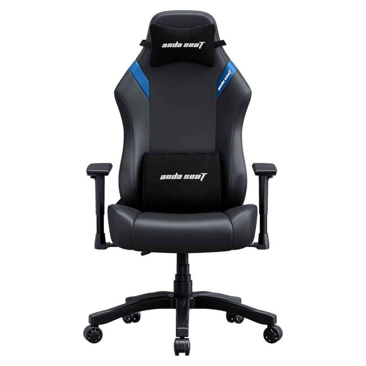 AndaSeat Luna Series Gaming Chair | Premium Breathable PVC Leather | 1D Adjustable Armrests | 90°–160° Reclining Backrest | 60mm PU Rubber Casters | Class 4 Hydraulic Pistons