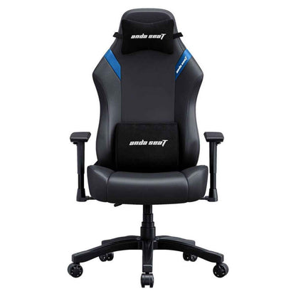 AndaSeat Luna Series Gaming Chair | Premium Breathable PVC Leather | 1D Adjustable Armrests | 90°–160° Reclining Backrest | 60mm PU Rubber Casters | Class 4 Hydraulic Pistons