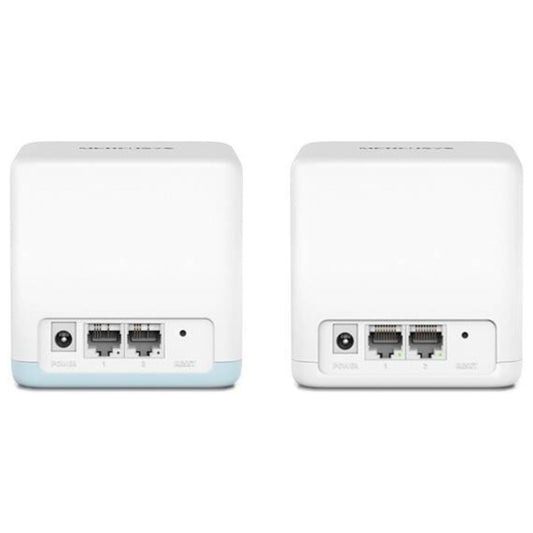 MERCUSYS Halo H32G AC1200 Whole Home Mesh Wi-Fi System, 2-Pack | Dual-Band Wi-Fi 5 | 867 Mbps + 300 Mbps | MU-MIMO | Beamforming | Access Point Mode | White