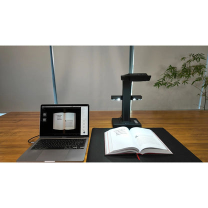CZUR ET MAX Professional Book Scanner, 38MP Document Camera, Laser Curve-Flatten, USB High Speed Document Scanner, 180+ Languages OCR, Capture A3, Support HDMI, for Windows/MacOS/Linux