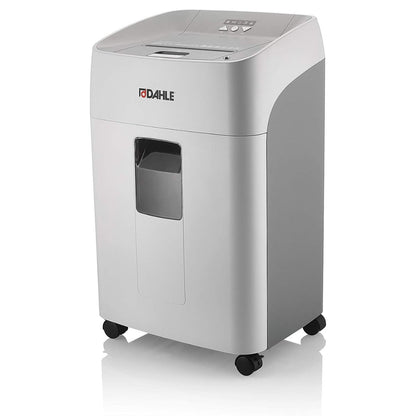 Dahle ShredMATIC 300 Auto Feed Paper Shredder | 300-Sheet Auto Feed | P-4 Cross Cut | Oil-Free | 40L Bin | Model 35314-16595