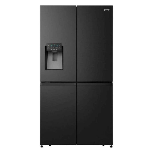 Gorenje 4 Doors 541 L French Bottom Freezer Refrigerator NRM9181SBI with Ice Crusher & Water Dispenser