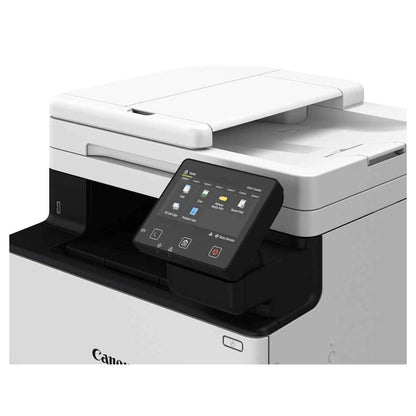Canon i-SENSYS MF752Cdw Multifunction Colour Laser Printer – Print, Copy, Scan, 33 ppm, 1200 × 1200 dpi, 5” Touch LCD, 50-Sheet ADF, WiFi, White | 752cdw