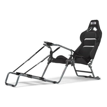 Next Level Racing GT Lite Pro Folding Cockpit, Carbon Grey Edition, Direct Drive Wheelbases up to 13Nm, Tool-Free Adjustment, 150kg Max Weight Support, 120 - 210cm Height Support