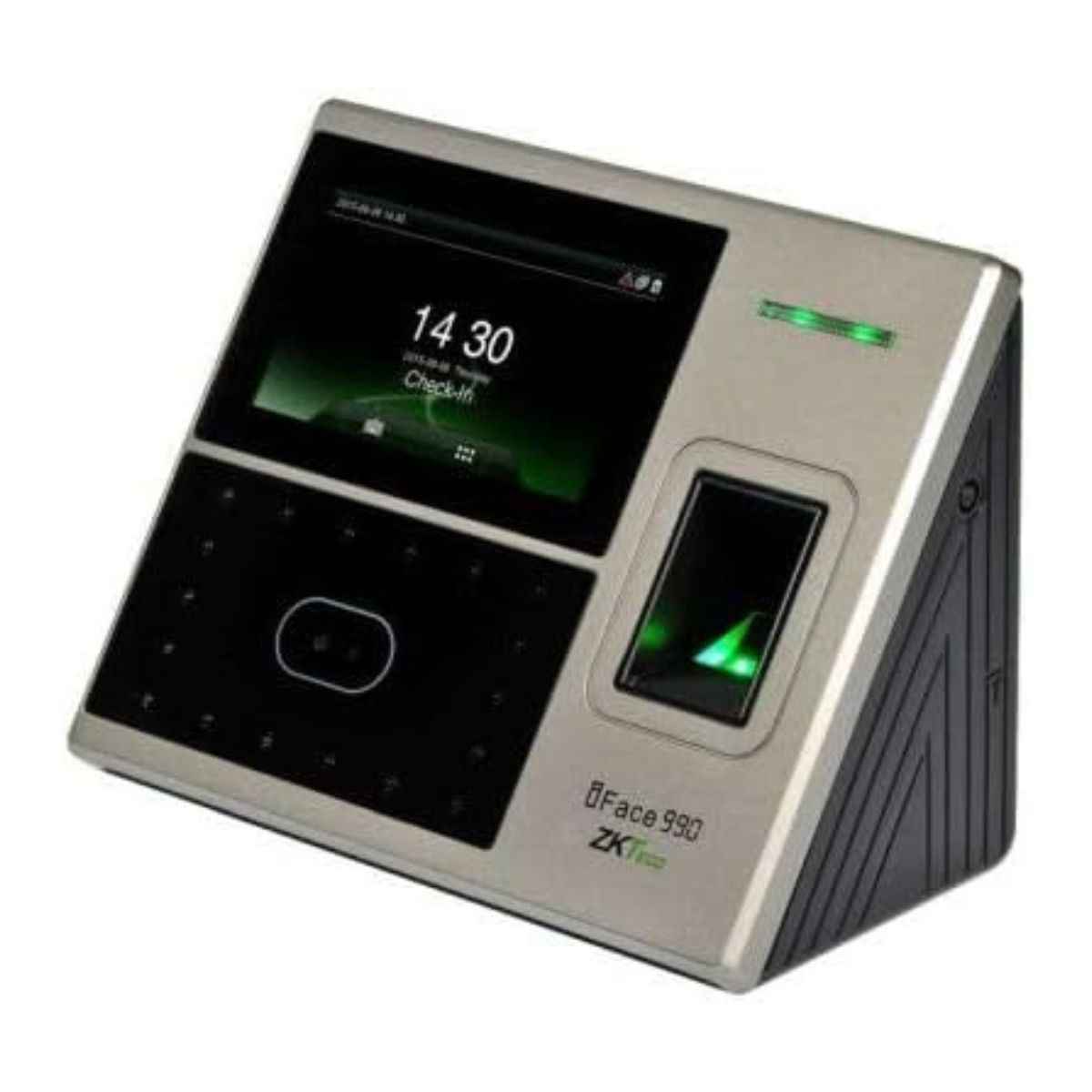 ZKTeco iFace990 Fingerprint & Face Recognition Time Attendance Terminal, 4.3" TFT Touch Screen, Multi-Biometric Verification, TCP/IP & USB Host | iFace990