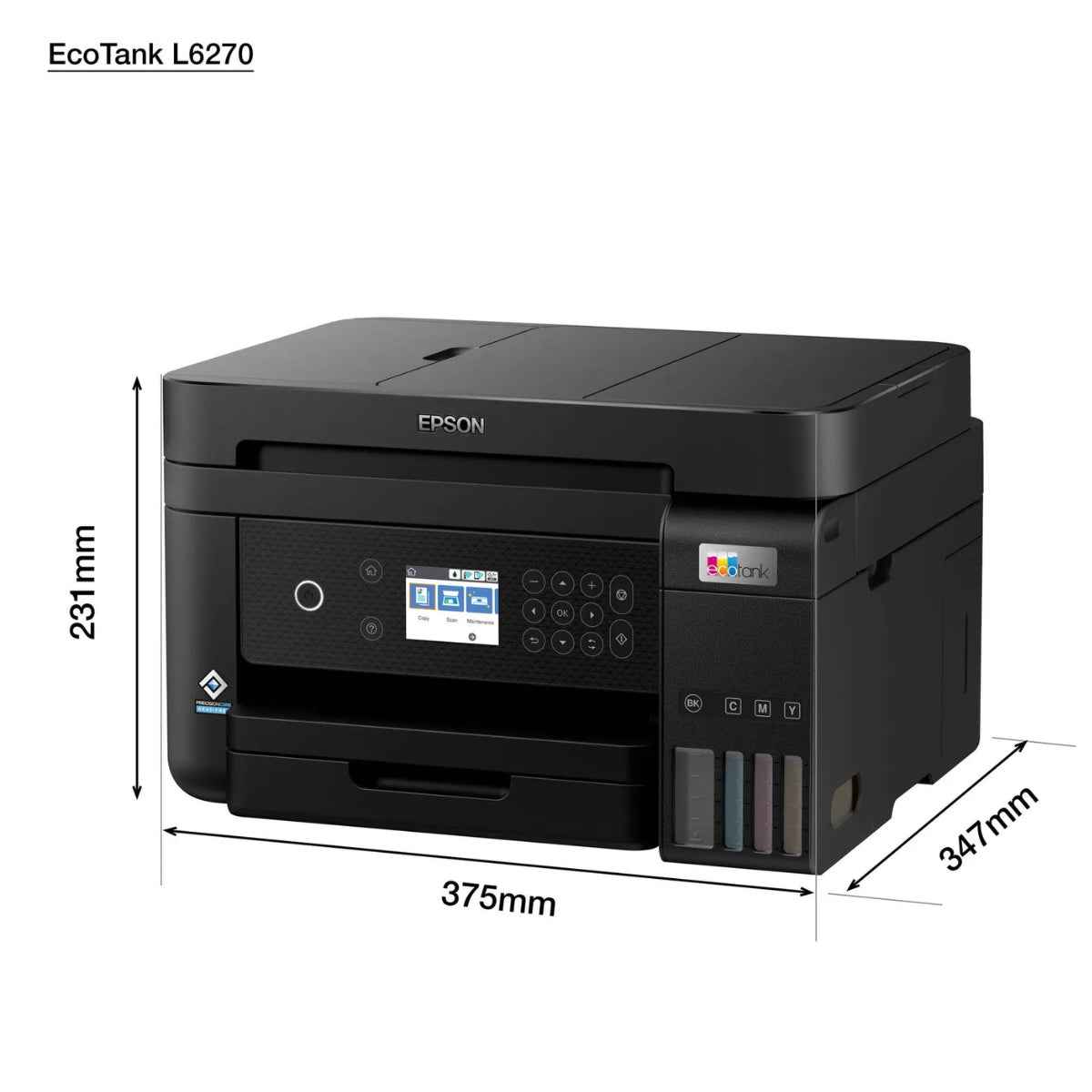 Epson EcoTank L6270 All-in-One (Print • Copy • Scan) – Ink-Tank, Duplex, ADF & WiFi, Offices & Homes Low-Cost, High-Volume Printing with Ink-Tank Efficiency and Full MFP Features