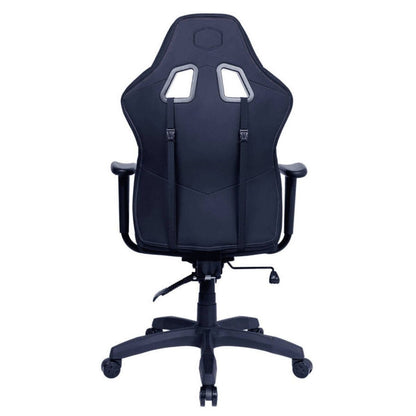 Cooler Master Caliber E1 Series Gaming Chair | Fixed Armrest | Ergonomic Headrest &amp; Lumbar Support | 90°–135° Recline | Perforated PU | High Density Foam | Black, Purple | CMI-GCE1-BK, CMI-GCE1-PR