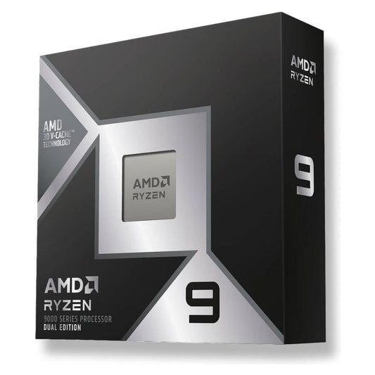 AMD Ryzen 9 9950X3D2 Dual Edition AM5 Desktop Processor | 16 Cores & 32 Threads | Up to 5.7GHz Max Boost | 144MB Cache | AMD Radeon Graphics | 256GB DDR5 Support | 100-100001978WOF