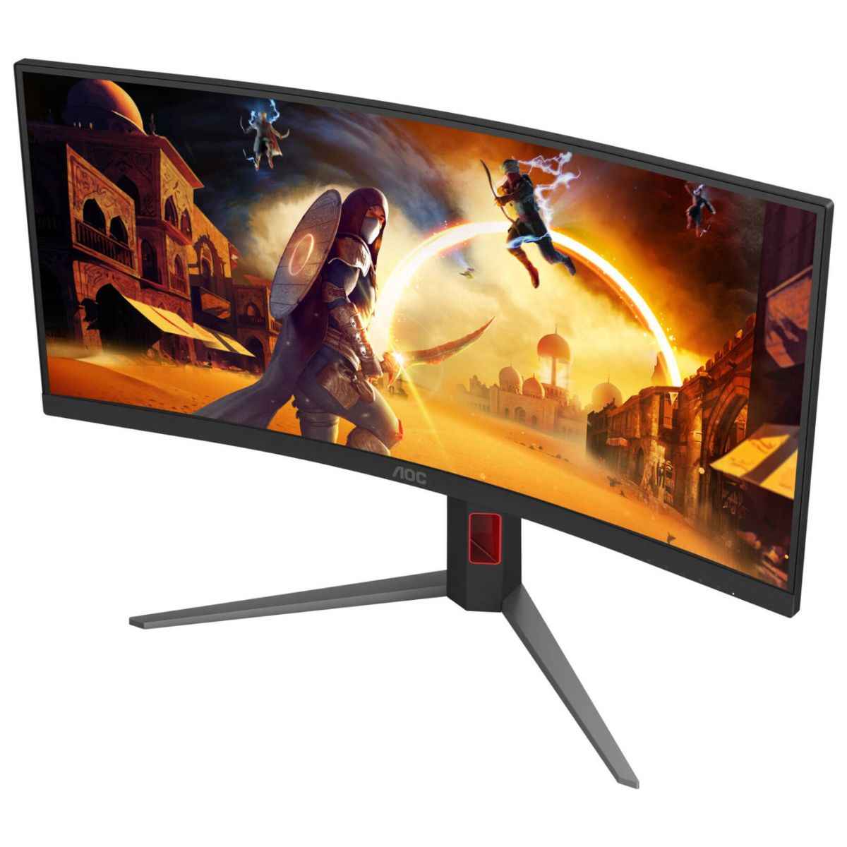 AOC CU34G4Z Curved Gaming Monitor – 34" WQHD Fast VA, 240Hz, 0.3ms, 1500R