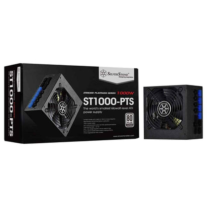 SilverStone Technology 1000 Watt Fully Modular 80 Plus Platinum Power Supply in Ultra Compact 140mm in Depth