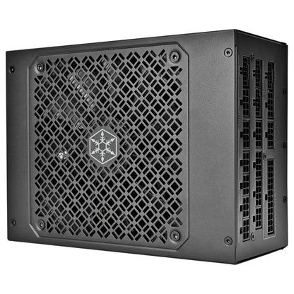 Silverstone HELA 2500Rz Cybenetics Platinum 2500W ATX 3.1 & PCIe 5 Fully Modular ATX Power Supply, 135mm Dual Ball Bearing Fan Cooling System, Active PFC, Black