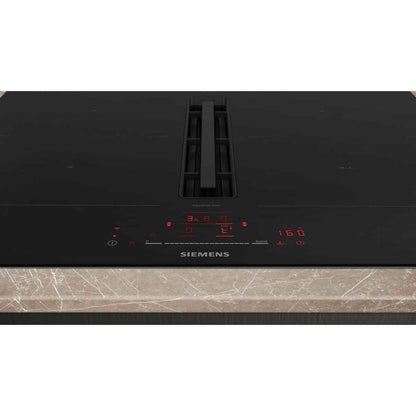 Siemens iQ500 ED777HQ26E Induction Hob – 70cm, Integrated Downdraft Ventilation, Home Connect