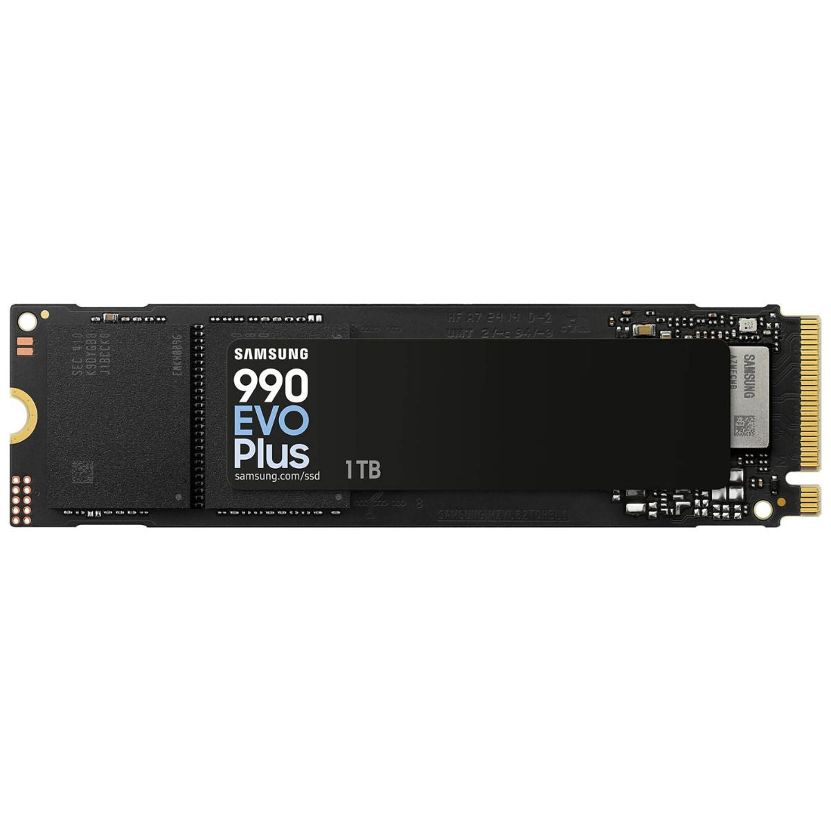 Samsung 990 EVO Plus Internal SSD – 1TB, PCIe Gen 4.0 x4 / Gen 5.0 x2, NVMe 2.0, Up to 7,150 MB/s Read & 6,300 MB/s Write