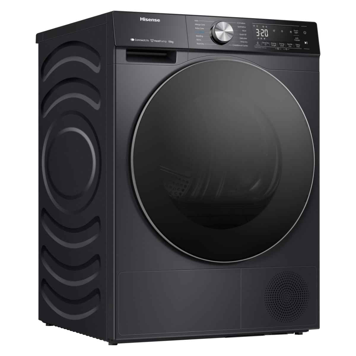 Hisense 5S Series DH5S102BB – 10kg Heat-Pump Tumble Dryer (Black)