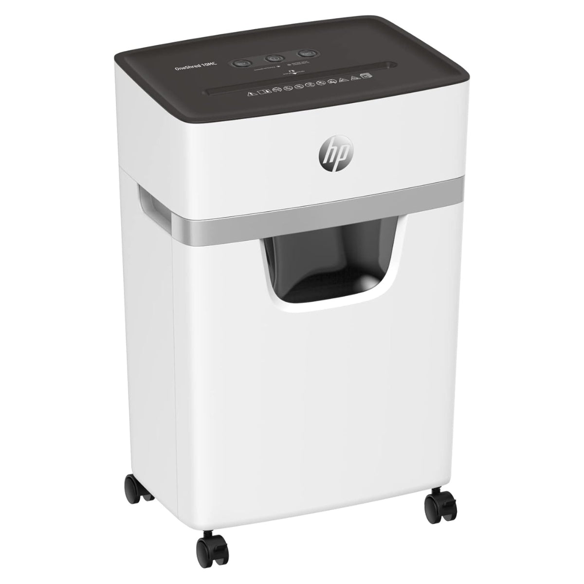 HP OneShred 10MC 2804 – Micro-Cut Paper Shredder (10-Sheet / P-5 Security)
