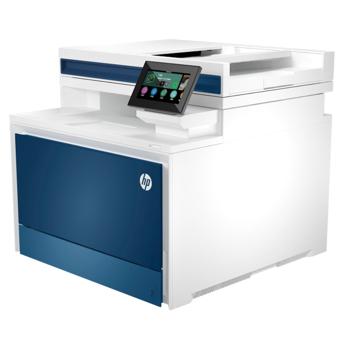 HP 4303fdn Color LaserJet Pro MFP Printer, Print, Copy, Scan, Fax, Up to 35ppm Print Speed, Automatic Duplex Printing, Up to 600x600 dpi Resolution, 4.3" WLED Display, Flatbed Scanner, White | 5HH66A