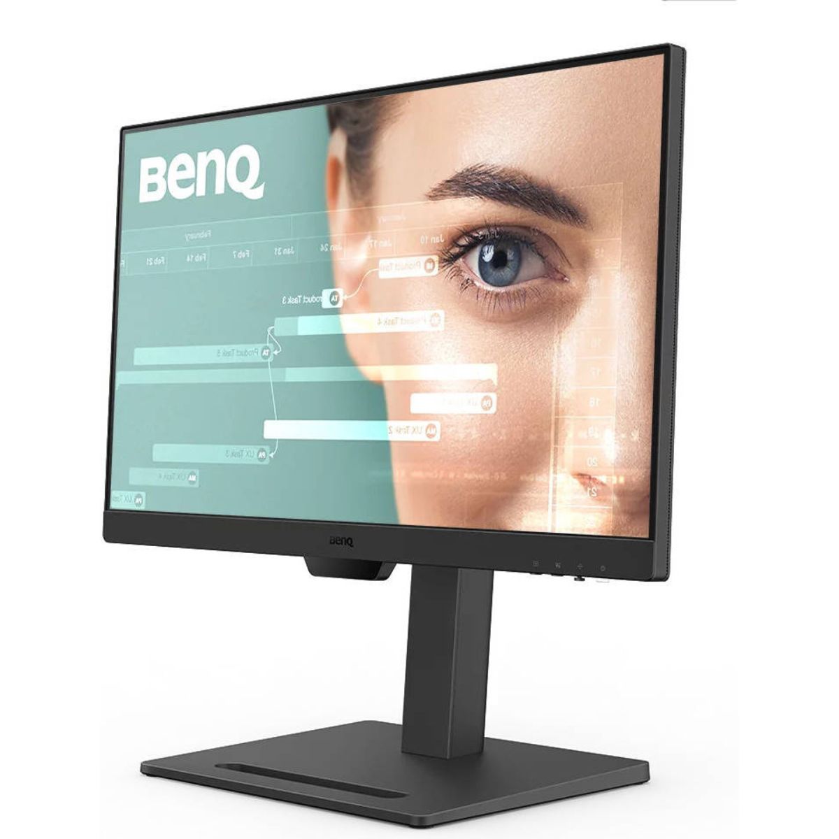 BenQ GW2490T Home Office Monitor, 24" IPS Display, FHD Resolution, 100Hz Refresh Rate, 5ms (GtG) Response Time, Eye-Care Technology, VESA Certified MediaSync, Black | GW2490T