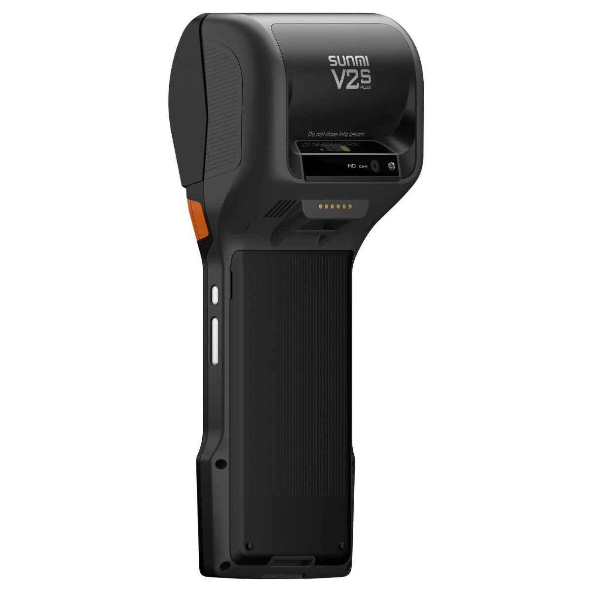 Sunmi V2s Plus T5F0 Handheld POS Terminal – 6.22″ HD+ Display, 3GB RAM + 32GB Storage, Integrated Printer &amp; Scanner (Black/Orange)