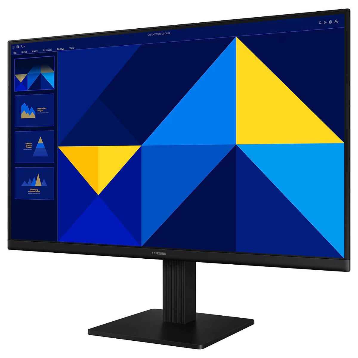 Samsung S3 S30GD Essential Monitor, 24" IPS Display, FHD Resolution, 100Hz Refresh Rate, 5ms (GtG) Response Time, Flicker-Free Technology, 16.7m Color Support, Black