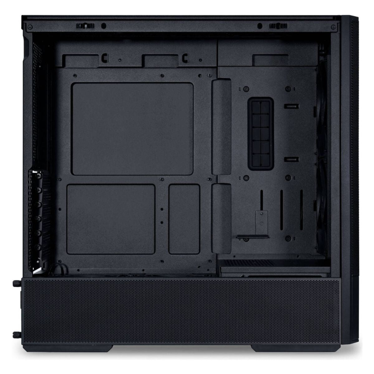 Lian Li Lancool 207 Digital Mid Tower PC Case, 6" LCD Display, 4x Pre-Installed Fans, 360mm Radiator Support, Tempered Glass, Black | LAN207DX