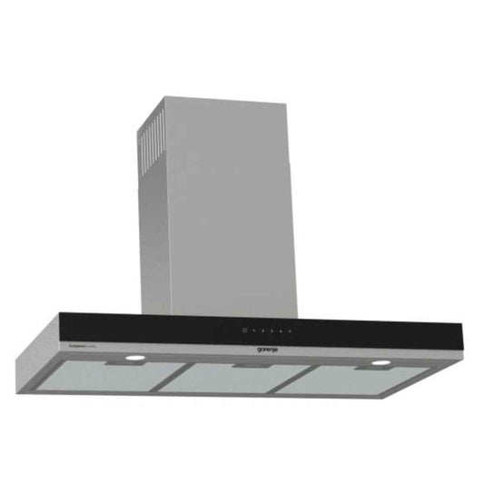 Gorenje WHT944EXGB Built-in T-Shape Chimney Hood – 90 cm, Stainless Steel