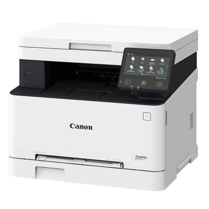 Canon i-SENSYS MF651Cw Wireless Colour Multifunction Laser Printer – Print, Copy, Scan, 18 ppm, 1200 × 1200 dpi, WiFi, Cloud Scan, 5” Touch LCD, White | 5158C009
