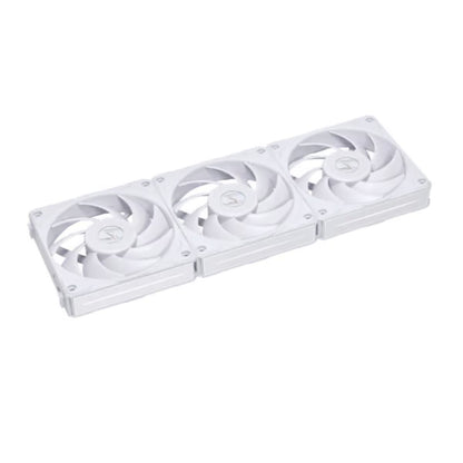 Lian-Li UNI Fan P28 120mm Case Fan | 2600 RPM | 92 CFM Airflow | Fluid Dynamic Bearing | 3-Pack | White | P28120-3W