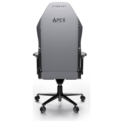 Cybeart X11 Gray APEX 2.0 Gaming Chair | Endura Nappa Leatherette | 4D Lumbar & Armrests | 135° Recline | 150kg | GC-PUAPEX-06