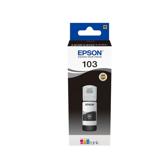 Epson 103 EcoTank Ink Bottle – Black, Cyan, Magenta, Yellow