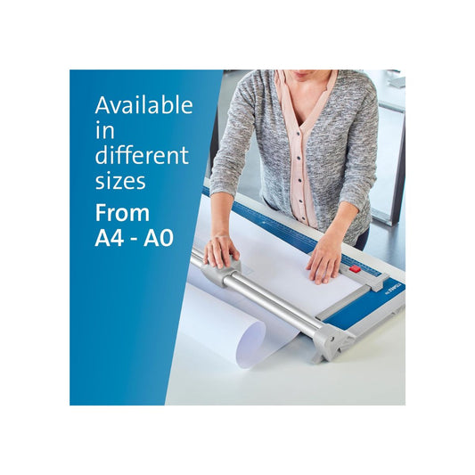 Dahle 552 Rotary Trimmer 2020 Model | Up to 20 Sheets | DIN A3 | Blue | DHL 00552-15001