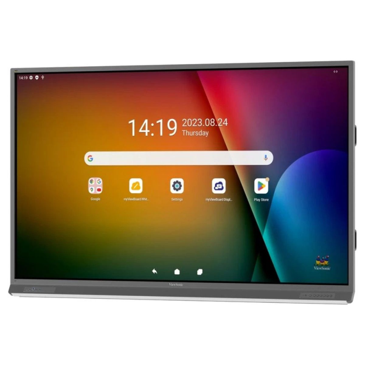 ViewSonic ViewBoard IN8603-1C 86-Inch 4K UHD Interactive Display | 40-Point Touch | Android 14 EDLA | 8GB RAM | 128GB