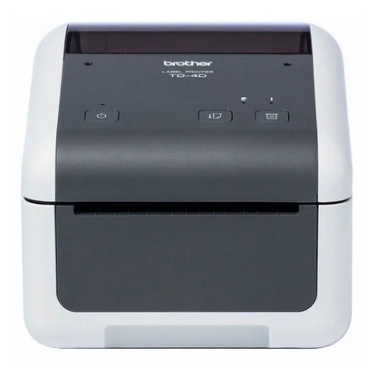 Brother TD 4420DN Label Printer, Network Connectivity, Prints Durable Labels From 19mm Up to 118mm, Black, Professional Label Printer for Business, Medium | TD-4420DN