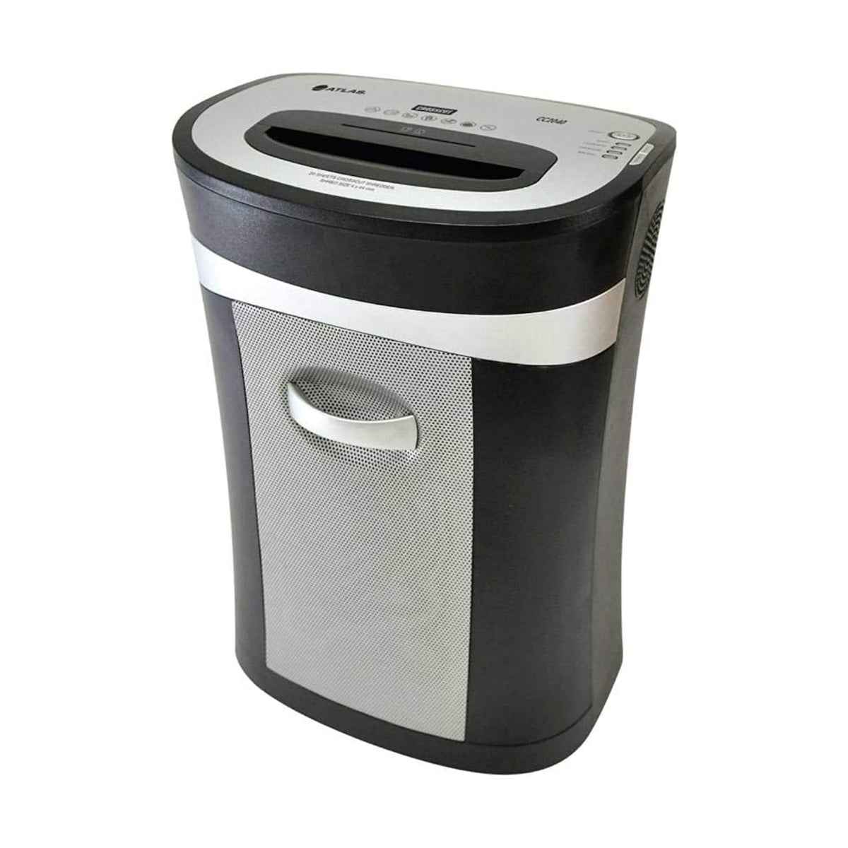 Atlas CC2040 Cross-Cut Shredder – 20-Sheet / 4 × 44 mm Security Shredder