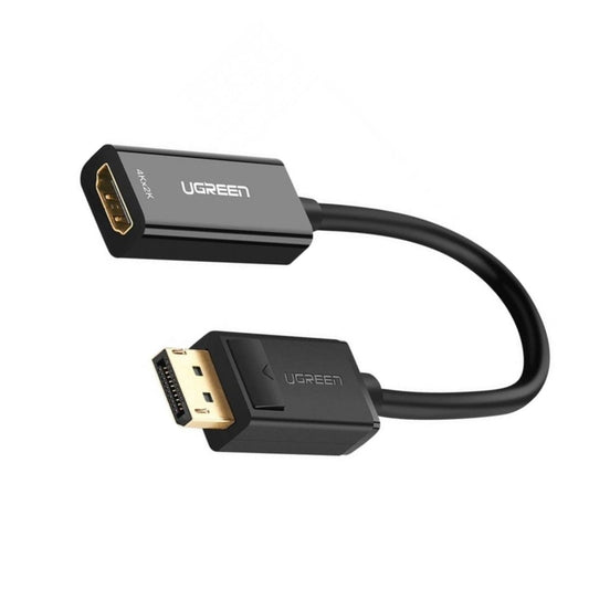 UGREEN 40362 DisplayPort to HDMI Female Adapter | 1080P | Plug & Play | Black