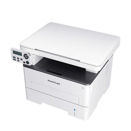Pantum M6700DW Mono Laser Multifunction Laser Printer, Print, Copy, Scan, Up to 30 ppm Print Speed, Automatic Duplex Printing, USB, Ethernet, WiFI Connectivity, NFC for Android Only, White | M6700DW