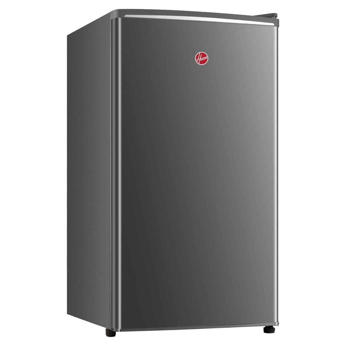 Hoover 118L Single Door Compact Refrigerator with Freezer Compartment | Mechanical Control | Adjustable Thermostat | Defrost Function | Silver | HSD-K118-S