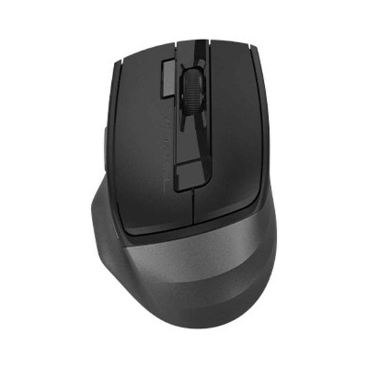 A4Tech FB45CS Wireless Bluetooth Mouse – Dual Mode, Rechargeable, Silent Click, Ergonomic Design (Metallic Gray)
