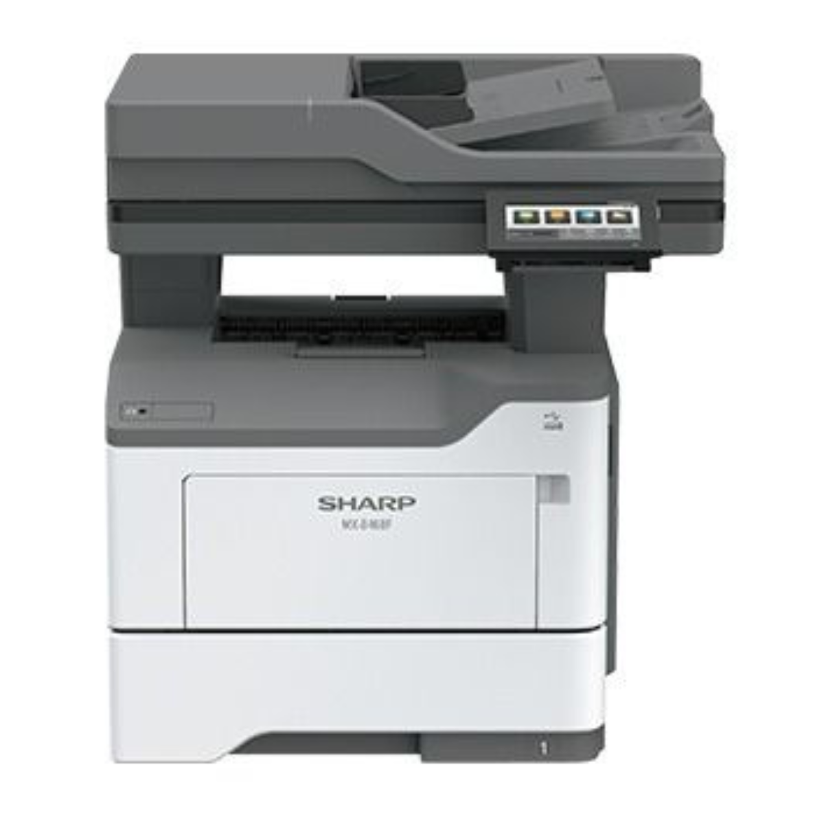 Sharp MXB468F A4 Monochrome B/W Multifunction Printer Copy Print Scan Fax, 44ppm, 1200 dpi