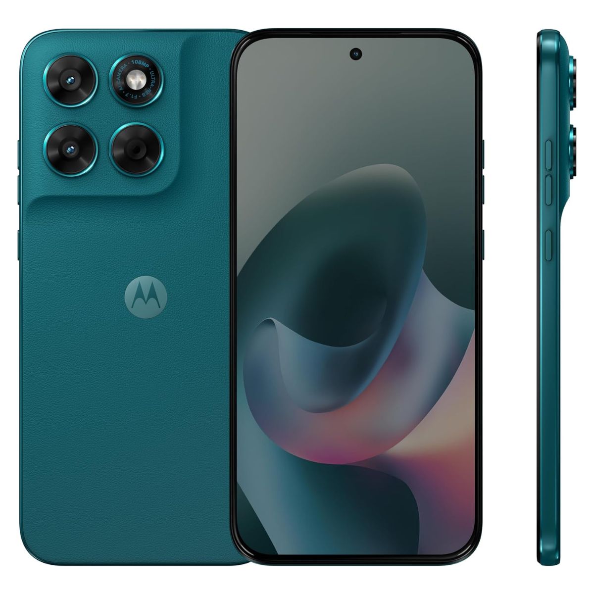 Motorola Moto G77 5G Dual SIM Smartphone, 8GB RAM + 16GB RAM Boost, 256GB Storage, MediaTek Dimensity 6400, 108MP Moto AI Camera, 6.8" Extreme AMOLED 120Hz Display, Android 15, UAE Version