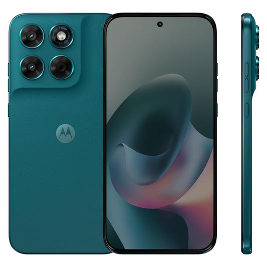 Motorola Moto G77 5G Dual SIM Smartphone, 8GB RAM + 16GB RAM Boost, 256GB Storage, MediaTek Dimensity 6400, 108MP Moto AI Camera, 6.8" Extreme AMOLED 120Hz Display, Android 15, UAE Version