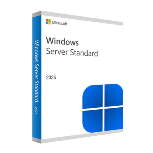 Microsoft Windows Server 2025 Standard – 16 Core DSP OEI License, 64-Bit, English EP2-25187