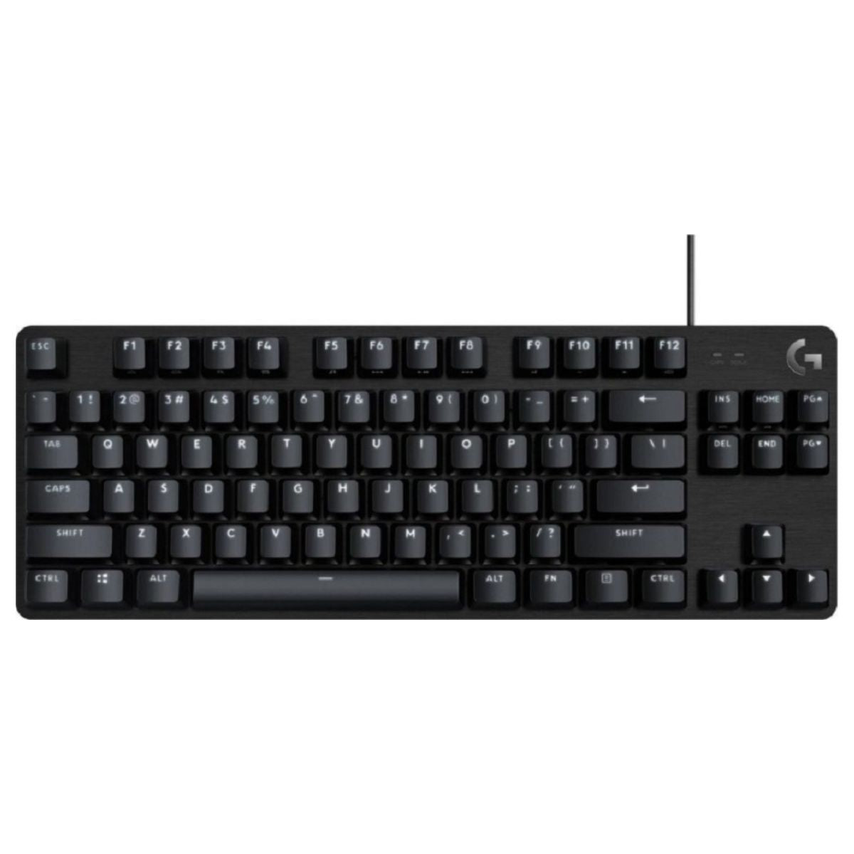 Logitech G413 TKL SE Mechanical Gaming Keyboard – English / Arabic Layout, TKL, Tactile Switches, PBT Keycaps, White Backlight, Black