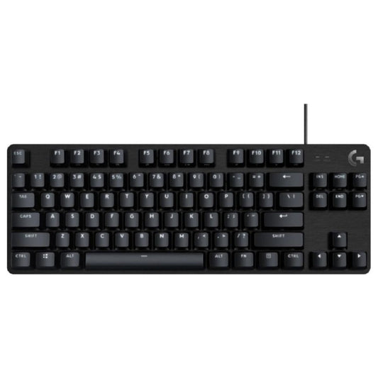 Logitech G413 TKL SE Mechanical Gaming Keyboard – English / Arabic Layout, TKL, Tactile Switches, PBT Keycaps, White Backlight, Black