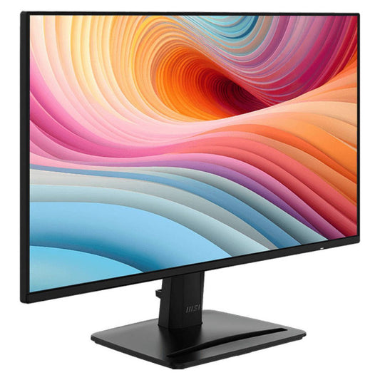 MSI PRO Business Productivity Monitors, 24" IPS Display, FHD Resolution, 120Hz Refresh Rate, 1ms (MPRT) Response Time, MSI Power Link Support, EyesErgo Tech, Black