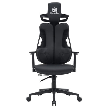 GamerTek Galactic Guardian Gaming Chair | High-Density Foam | Recline Function | Lumbar Support | Headrest Pillow | PU Leather | Up to 150kg