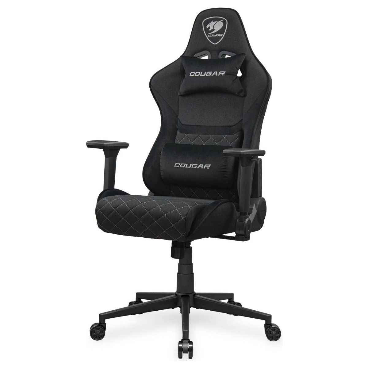 Cougar Armor One V2 F Gaming Chair – Fabric Finish, 4D Armrests, 155° Recline, Ergonomic Design