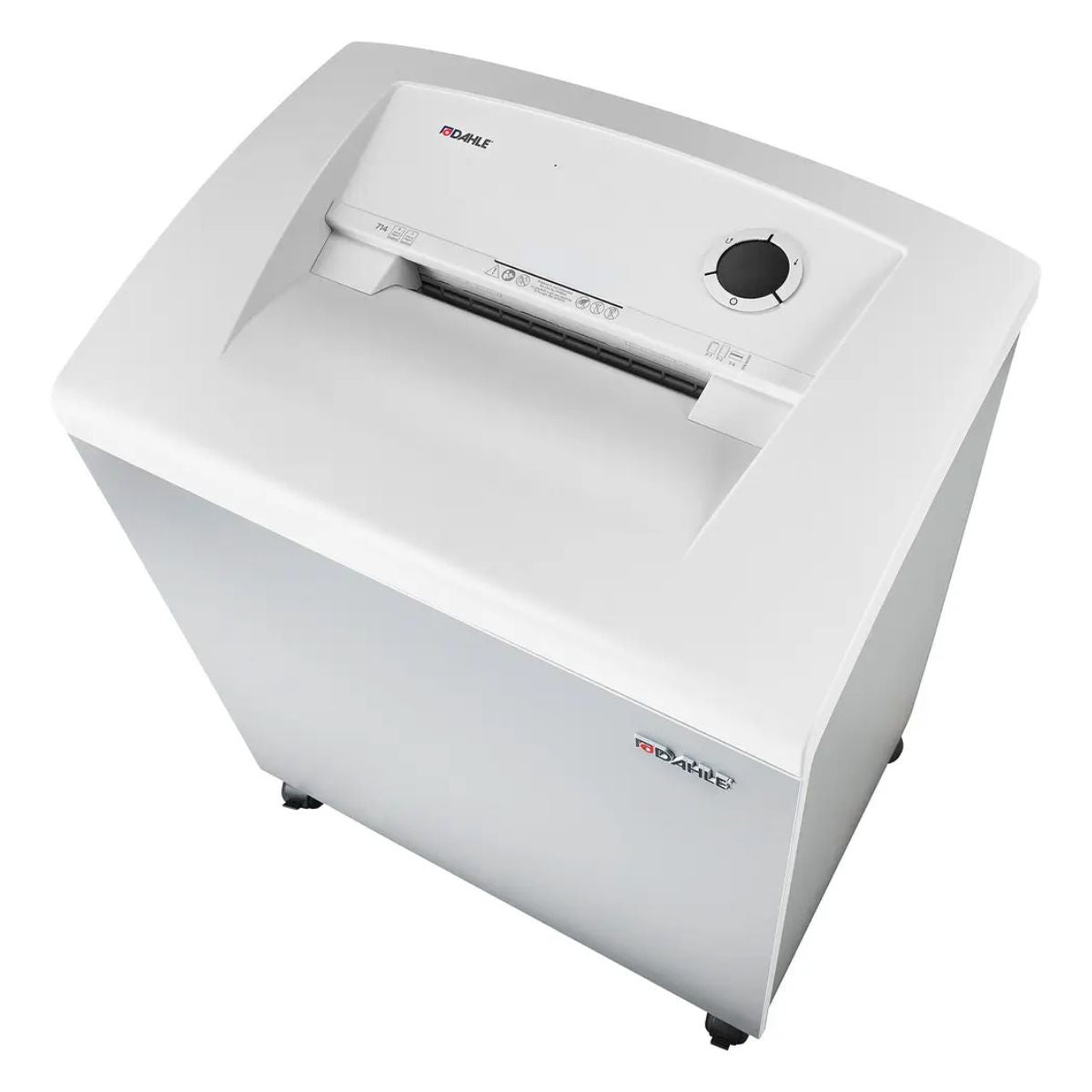 Dahle Departmental Shredder Model 714 | Cross-Cut | Heavy-Duty Professional Document Shredder | 1 × 4.7mm Cross-Cut | White | DHL 40534-04840